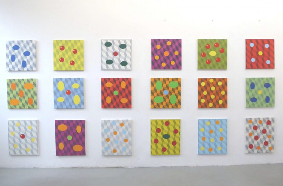 Triple sextet 2018~2019 (50x50cm) & (50x60cm)