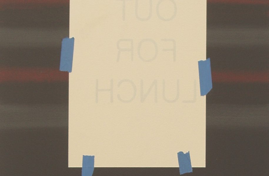 Out for Lunch (2013) 50 x 40cm